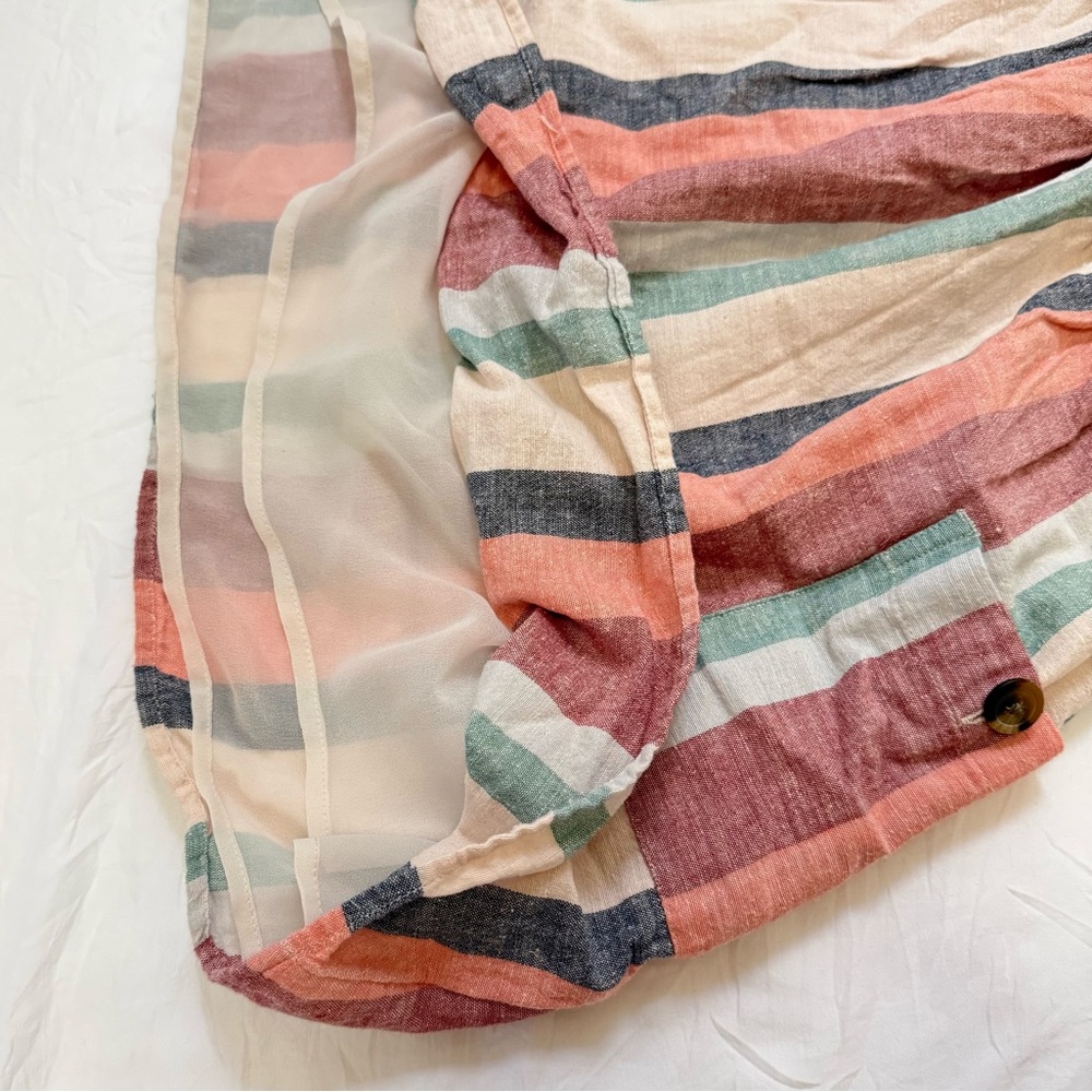 American Eagle Outfitters Multicolor Striped Top - Picture 3 of 8